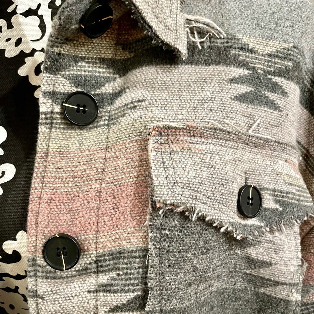 Super cute! Pink Lily Southwest Adobe jacket - Picture 2 of 5